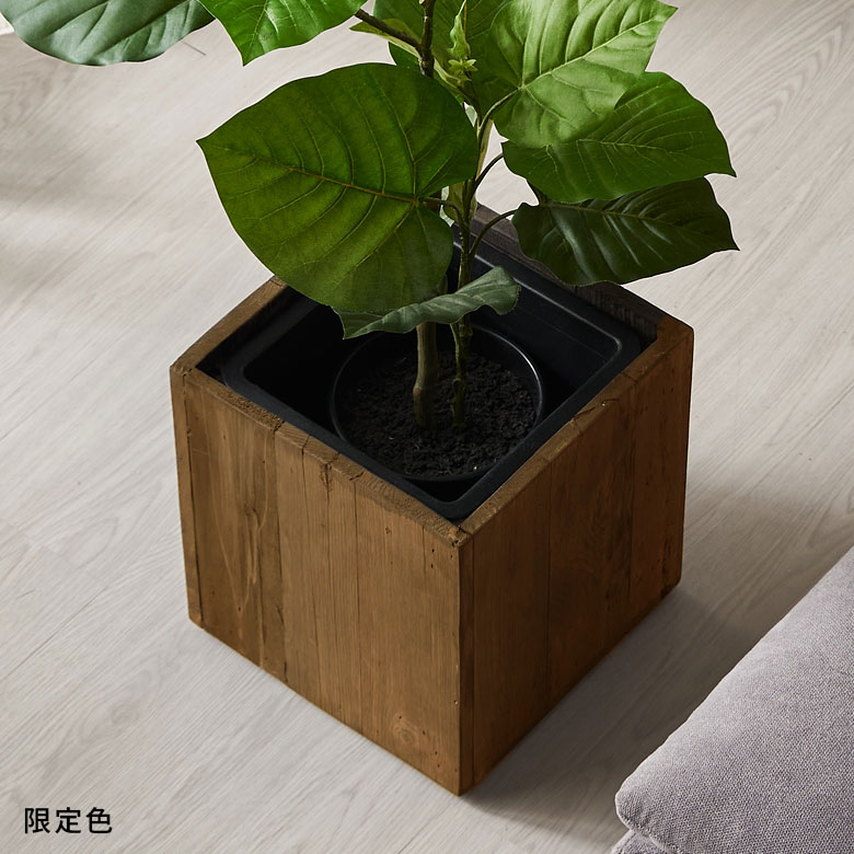 インナー付きで水やりも安心