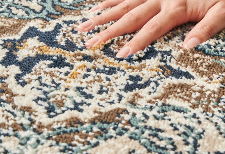 高品質で長持ちのウィルトン織ラグ