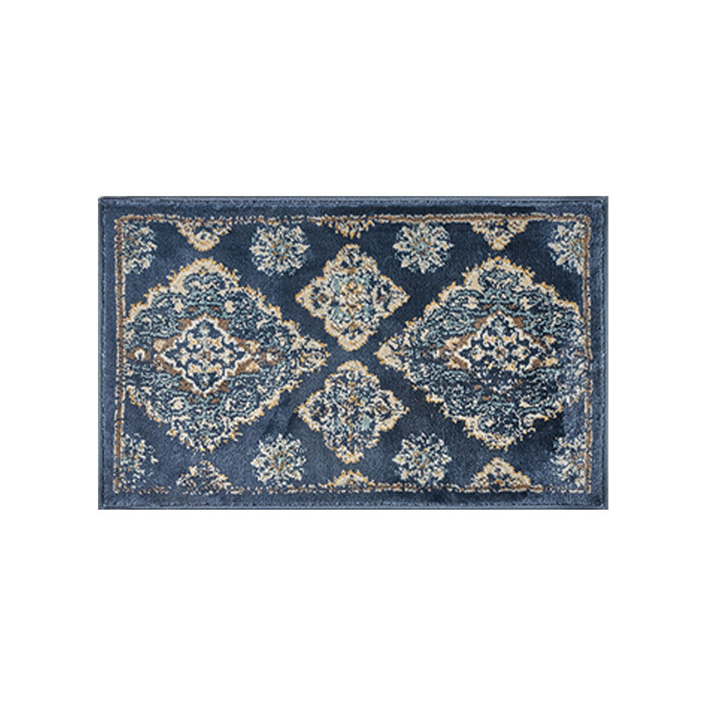 玄関マット 屋内 おしゃれ 玄関 マット 50×80 ラグ ウィルトン織 オリエンタル柄 ペルシャ絨毯風 床暖房 エジプト 北欧 リゾート インテリア 西海岸 eg84356 | ELEMENTS（インテリア） | 01