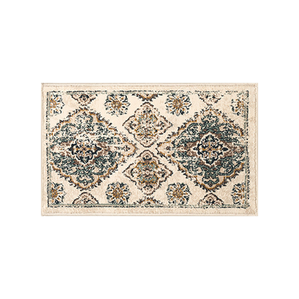 玄関マット 屋内 おしゃれ 玄関 マット 50×80 ラグ ウィルトン織 オリエンタル柄 ペルシャ絨毯風 床暖房 エジプト 北欧 リゾート インテリア 西海岸 eg84356 | ELEMENTS（インテリア） | 02