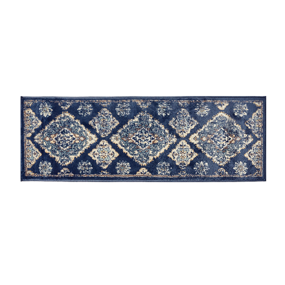 キッチンマット 150 マット 台所 50×150cm ロング ウィルトン織 オリエンタル柄 ペルシャ絨毯風 床暖房 おしゃれ 北欧 リゾート インテリア 西海岸 eg84357 | ELEMENTS（インテリア） | 01