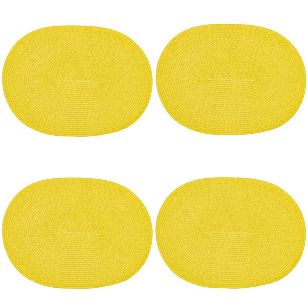ランチョンマット オーバル 4枚セット プレースマット テーブルウェア 子供 北欧 おしゃれ 楕円形 1枚 ランチマット キッズ キッチン用品 lm-66950 | ブランド登録なし | 04