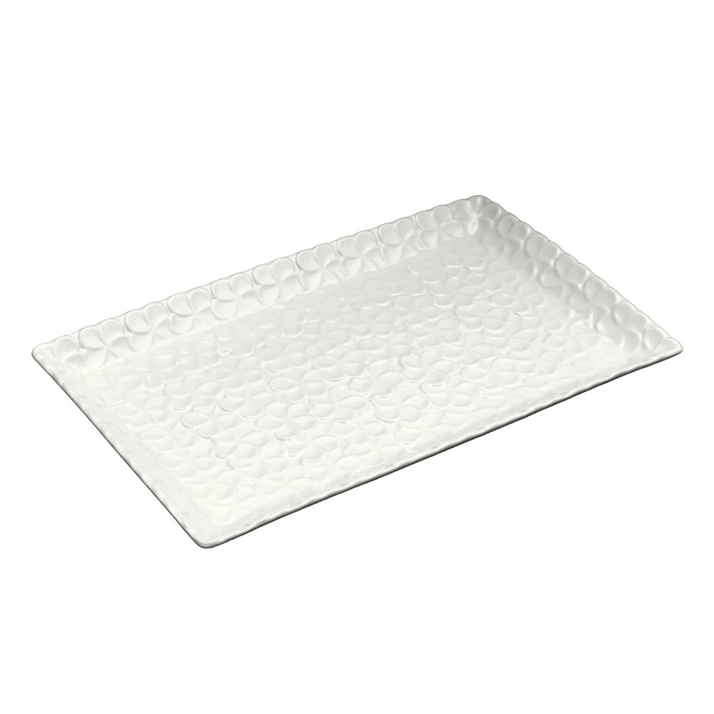 平皿 角皿 陶器 長方形 約28×18cm プレート 食器 和食器