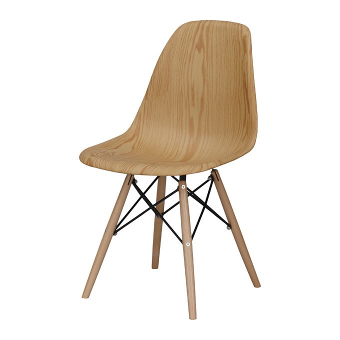 チェア ２脚セット 天然木 ダイニングチェア 椅子 一人掛け 食卓 シンプル ウォールナット イームズ風 インテリア おしゃれ set-91243 | ELEMENTS（インテリア） | 02