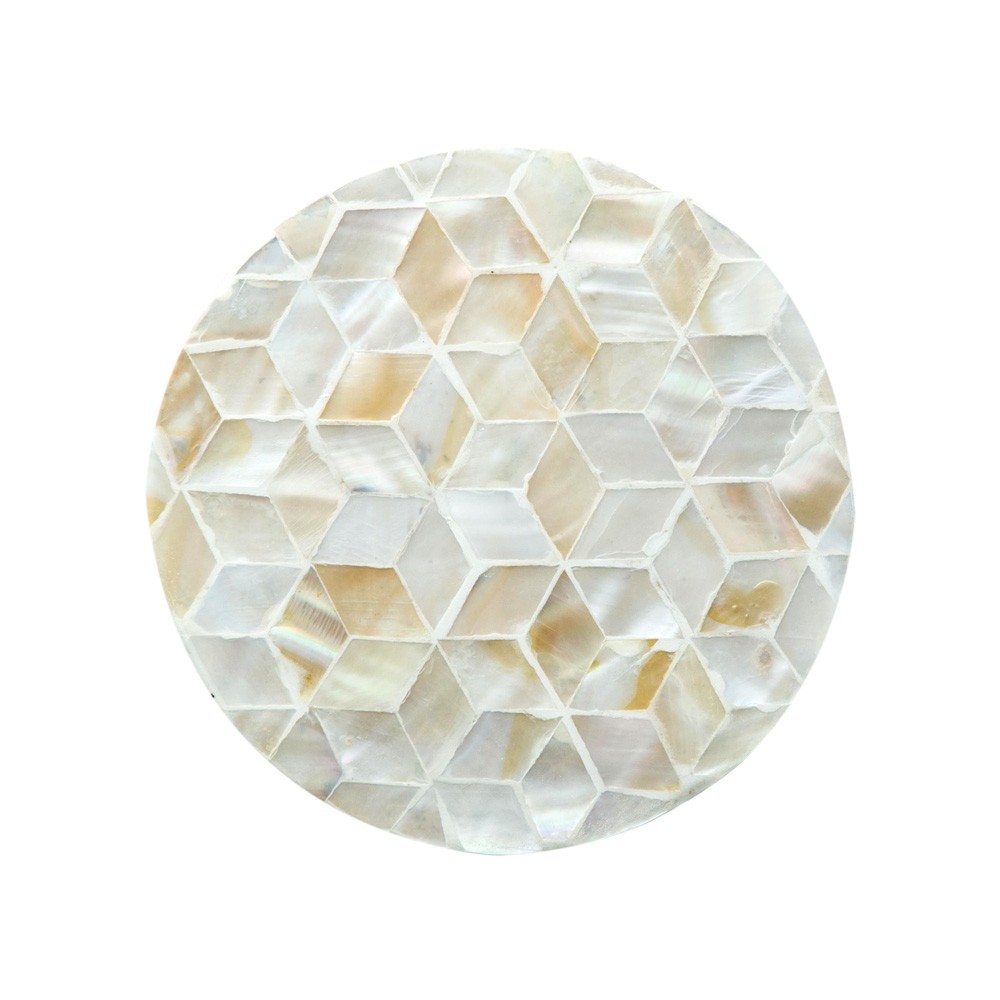 コースター シェル 貝殻 アジアン おしゃれ コップ敷き パールシェル テーブルコーディネート 丸い カフェ 店舗 天然素材 バリ雑貨 アジア工房 vn5113 | ブランド登録なし | 02