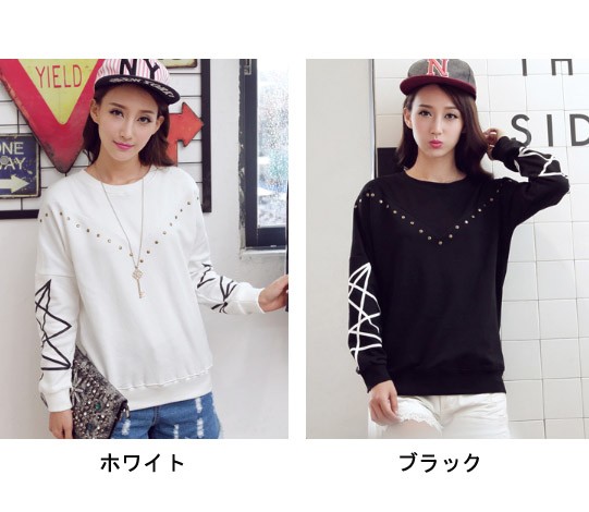 レディース　カットソー　プリント　長袖　ロングTシャツ　ロンT　ラウンドネック　ベーシック　トップス　カジュアル　キュート　大人　可愛い　フェミニン　おしゃれ　お出かけ　デイリー　ピンク　グレー　ホワイト　ブラック　Ｍ　Ｌ　XL　XXL　XXXL　サイズ　送料無料