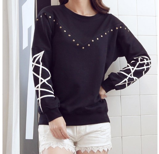 レディース　カットソー　プリント　長袖　ロングTシャツ　ロンT　ラウンドネック　ベーシック　トップス　カジュアル　キュート　大人　可愛い　フェミニン　おしゃれ　お出かけ　デイリー　ピンク　グレー　ホワイト　ブラック　Ｍ　Ｌ　XL　XXL　XXXL　サイズ　送料無料