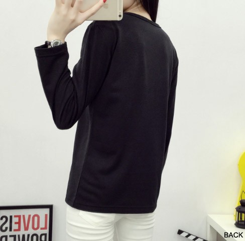 レディース　カットソー　プリント　長袖　ロングTシャツ　ロンT　ラウンドネック　ベーシック　トップス　カジュアル　大人　可愛い　フェミニン　おしゃれ　お出かけ　デイリー　グレー　ホワイト　ブラック　灰色　白　黒　Ｍ　Ｌ　XL　XXL　大きいサイズ　送料無料