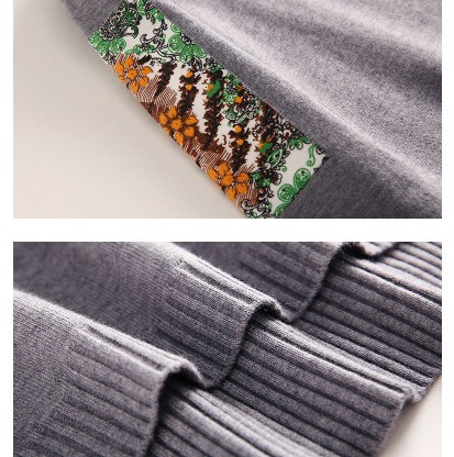 レディース　ニット　セーター　クルーネック　長袖　ロングスリーブ　秋　冬　トップス　カジュアル　キュート　大人　可愛い　フェミニン　おしゃれ　お出かけ　デイリー　グレー　グリーン　ワインレッド　ブラック　M　L　サイズ　送料無料