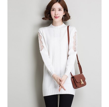 レディース　ニット　セーター　シングルネック　長袖　ロングスリーブ　秋　冬　トップス　カジュアル　キュート　大人　可愛い　フェミニン　おしゃれ　お出かけ　デイリー　ホワイト　グレー　ワインレッド　グリーン　ブラック　M　L　サイズ　送料無料