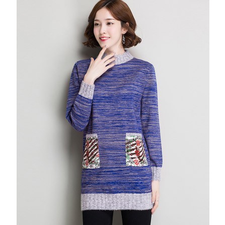 レディース　ニット　セーター　シングルネック　ハイネック　ポケット付き　長袖　ロングスリーブ　秋　冬　トップス　カジュアル　キュート　大人　可愛い　フェミニン　おしゃれ　お出かけ　デイリー　グレー　ワインレッド　ブラック　ネイビー　M　L　サイズ　送料無料