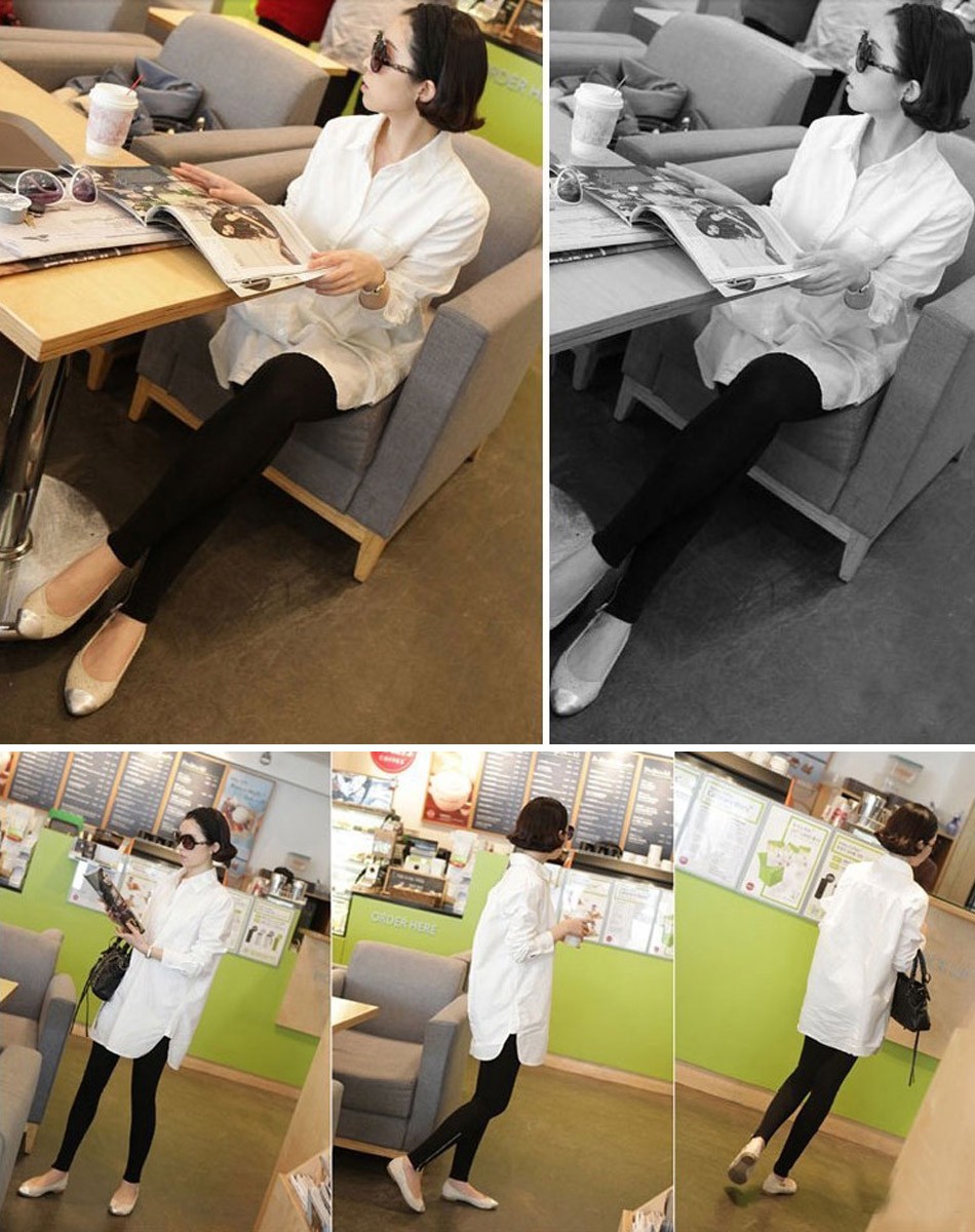 シャツ　春　長袖　レディース　ボタンダウンシャツ　送料無料　 カジュアル  フリーサイズ　白