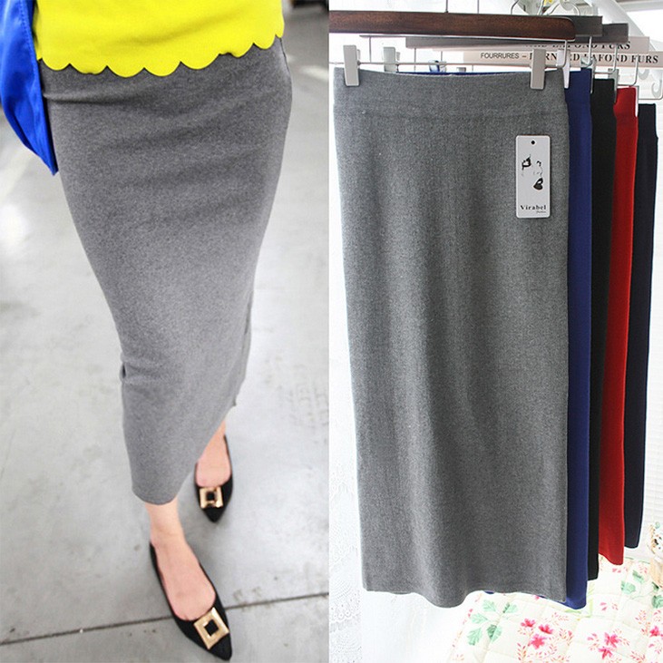 スカート　レディース　ミモレ丈　春　タイト　送料無料