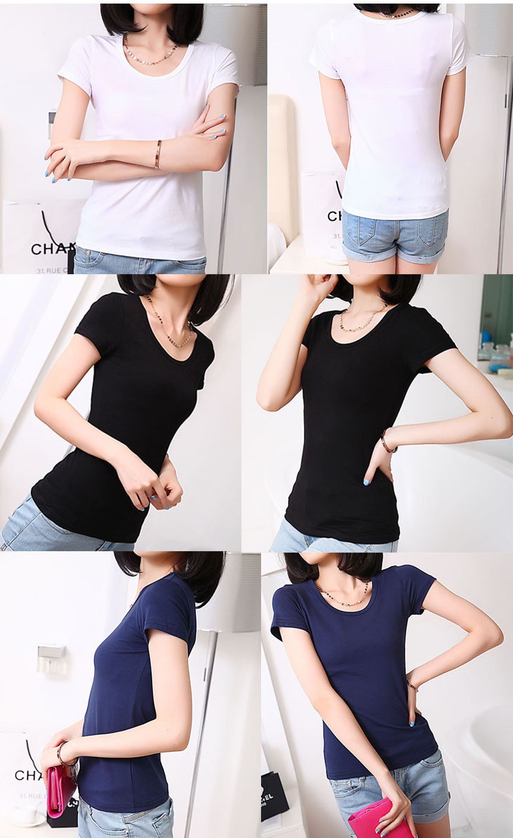 シャツ　春　半袖　レディース　送料無料　 カジュアル  トップス　丸襟 Tシャツ　カラーシャツ