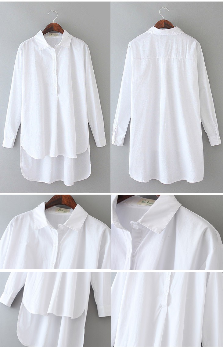 シャツ　春　長袖　レディース　ボタンダウンシャツ　送料無料　 カジュアル トップス　Yシャツ　ゆるシャツ　