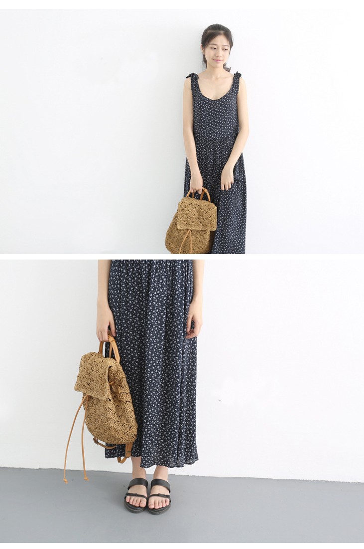 レディース　バッグ　かごバッグ　リュック　天然素材　網目　カジュアル　夏　送料無料