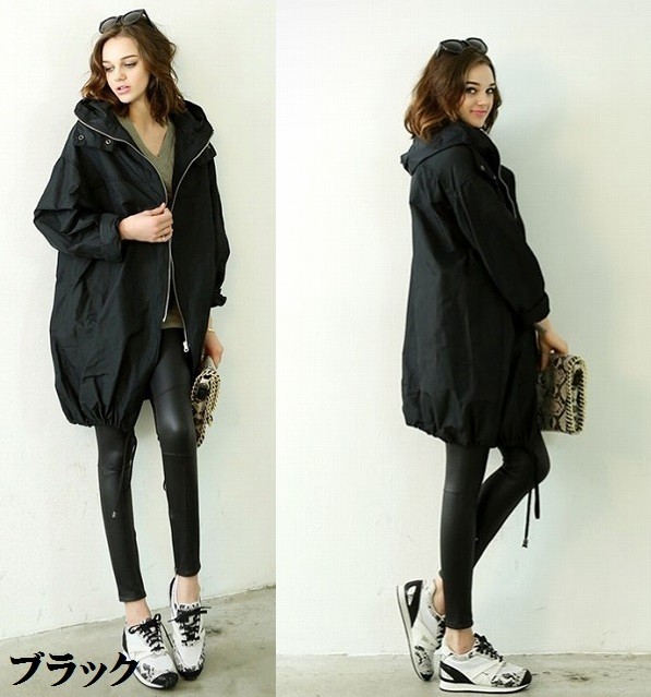 レディース　アウター　ブルゾン　羽織　春　秋　ジャンパー　カジュアル　スポーツ　白　黒　送料無料