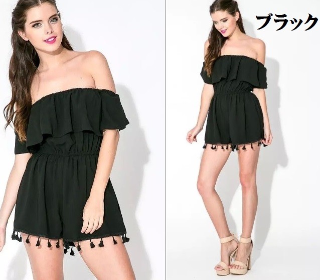 レディース　トップス　チュニック　刺繍　春　夏　カジュアル　可愛い　白　肩出し　送料無料