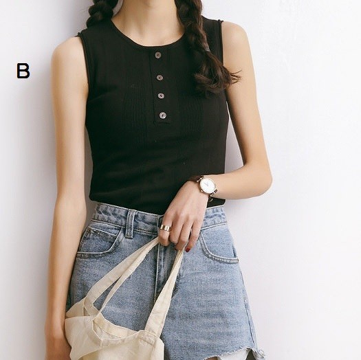 レディース　ニット　カットソー　タンクトップ　ノースリーブ　ベスト　トップス　春物　夏物　女性　大人　カジュアル　可愛い　フェミニン　おしゃれ　ファッション　ベージュ　フリーサイズ　ワンサイズ　送料無料