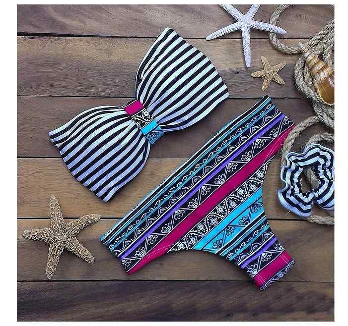 レディース　水着　ビキニ　セパレート型　海　プール　スイミング　ビーチ　リゾート　マリン　海水浴　夏休み　旅行　可愛い　キュート　セクシー　女性　ブラック　ホワイト　ブルー　パープル　黒　白　青色　紫　S　M　L　XL　サイズ　送料無料