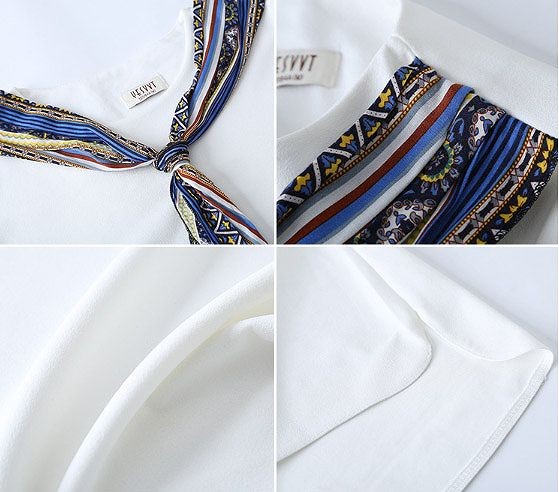 レディース　ファッション　女性　かわいい　ビッグヤード　シフォン　ロング　Ｔシャツ　半袖　ルーズ　大人カジュアル　夏　外出　アウトドア　レジャー　ホワイト　ブラック　送料無料