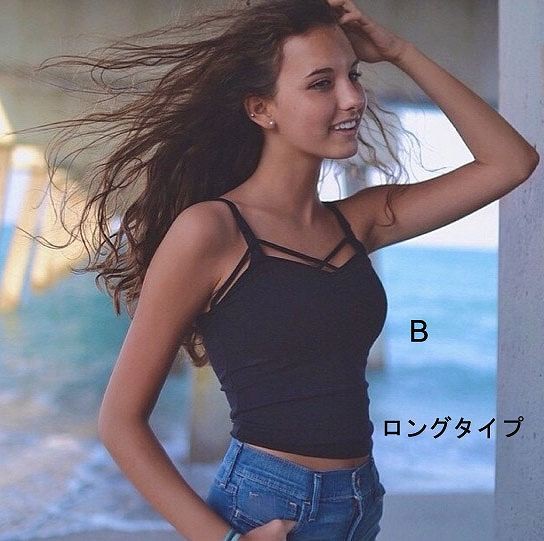 レディース　ファッション　トップス　パット付き ブラトップ　インナー　キャミソール　 ビスチェ 見せブラ 無地　かわいい　セクシー　ショート　ロング　ホワイト　ブラック　グレー　レッド　送料無料
