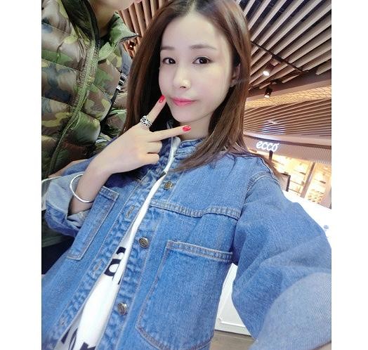 レディース　Gジャン　デニム　シャツ　ジージャン　デニムジャケット　長袖　ライトアウター　無地　ゆったり　大人カジュアル　おしゃれ　デート　リゾート　普段着　ブルー　送料無料