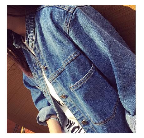 レディース　Gジャン　デニム　シャツ　ジージャン　デニムジャケット　長袖　ライトアウター　無地　ゆったり　大人カジュアル　おしゃれ　デート　リゾート　普段着　ブルー　送料無料