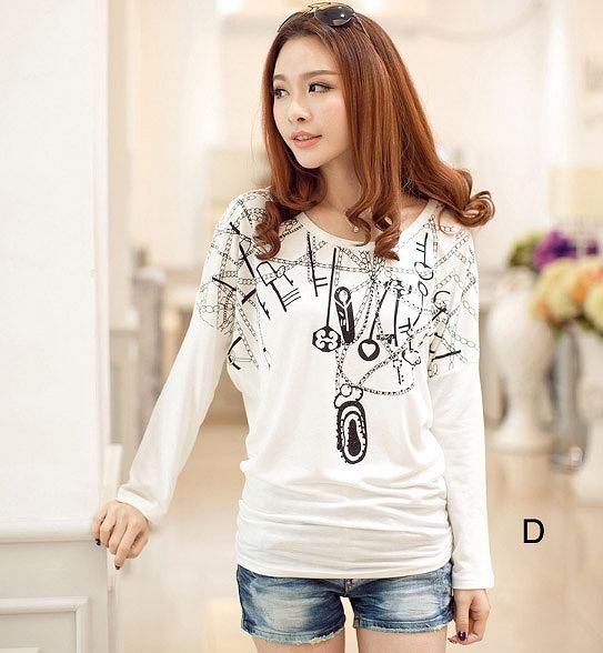 レディース　トップス　長袖　半袖　ラウンドネック　カットソー　Tシャツ　プリント　大きいサイズ　大人カジュアル　おしゃれ　スリム　デート　リゾート　買い物　お出かけ　オフィス　ブラック　グレー　ピンク　ホワイト　ブルー　送料無料