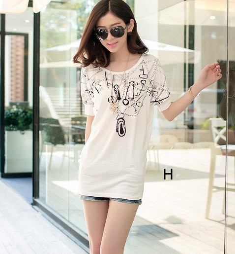 レディース　トップス　長袖　半袖　ラウンドネック　カットソー　Tシャツ　プリント　大きいサイズ　大人カジュアル　おしゃれ　スリム　デート　リゾート　買い物　お出かけ　オフィス　ブラック　グレー　ピンク　ホワイト　ブルー　送料無料