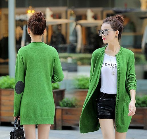 レディース　ロング　カーディガン　ニット　ジャケット　無地　ラウンドネック　フリーサイズ　長袖　シンプル　大人カジュアル　フェミニン　普段着　おしゃれ　デート　リゾート　ホワイト　ピンク　グレー　グリーン　送料無料