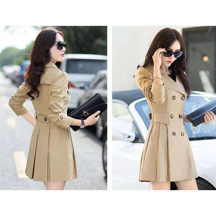 レディース　ファッション　ジャケット　コート　長袖　　スリムダブルブレスト　夏　大人カジュアル　かわいい　キュート　旅行　買い物　デート　外出　ベージュ　グリーン　ピンク　ブラック　送料無料