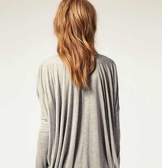 レディース　トップス　ファッション　ロングＴシャツ　長袖　ルーズ　夏　大人カジュアル　かわいい　キュート　買い物　デート　外出　普段着　ブラック　グレー　送料無料