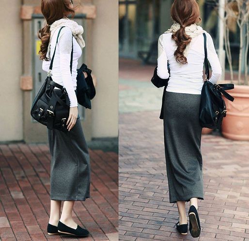 レディース　スリップスカート　ジッパー　スリム　シンプル　かわいい　キュート　エレガント　大人カジュアル　外出　普段着　おしゃれ　デート　リゾート　グレー　ブラック　送料無料