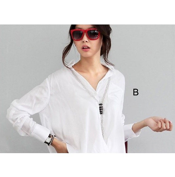 レディース　シャツ　ブラウス　無地　長袖　シンプル　かわいい　キュート　エレガント　大人カジュアル　外出　通勤　普段着　おしゃれ　デート　ブラック　ホワイト　ネイビー　送料無料