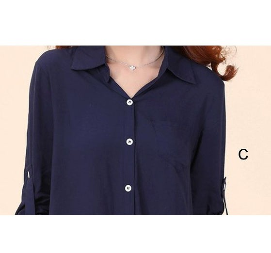 レディース　シャツ　ブラウス　無地　長袖　シンプル　かわいい　キュート　エレガント　大人カジュアル　外出　通勤　普段着　おしゃれ　デート　ブラック　ホワイト　ネイビー　送料無料