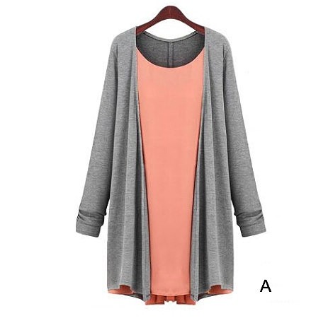 レディース　ドルマン　ロング　カットソー　Tシャツ　チュニック　無地　フリーサイズ　バックスリット　秋冬　ゆったり　長袖　シンプル　ふんわり　大人カジュアル　フェミニン　普段着　お出かけ　おしゃれ　デート　リゾート　グレー　オレンジ　ネイビー　送料無料