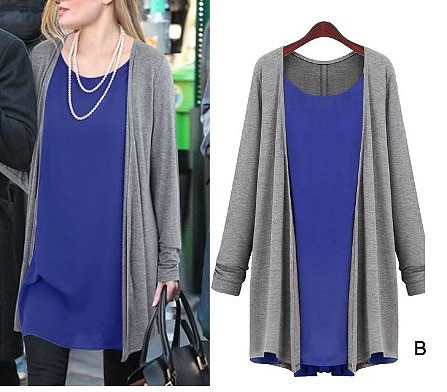 レディース　ドルマン　ロング　カットソー　Tシャツ　チュニック　無地　フリーサイズ　バックスリット　秋冬　ゆったり　長袖　シンプル　ふんわり　大人カジュアル　フェミニン　普段着　お出かけ　おしゃれ　デート　リゾート　グレー　オレンジ　ネイビー　送料無料