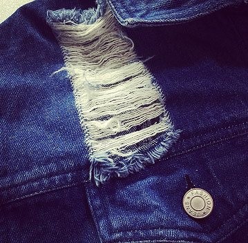 レディース　ライトアウター　デニムジャケット　Gジャン　ジージャン　グラデーション　ダメージ加工　長袖　シンプル　カジュアル　大人可愛い　デート　お出かけ　デイリー　普段着　ブルー　送料無料