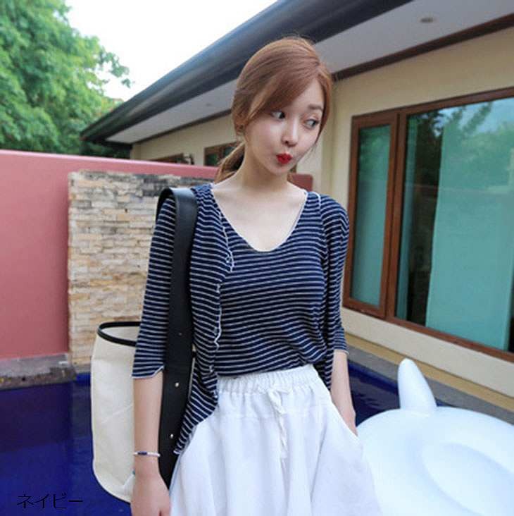 レディース　ニットカーデ　七分袖　セットアップ　オフショルダー　ノースリーブ　大人カジュアル　フェミニン　かわいい　人気　普段着　お出かけ　デート　ネイビー　ホワイト　送料無料