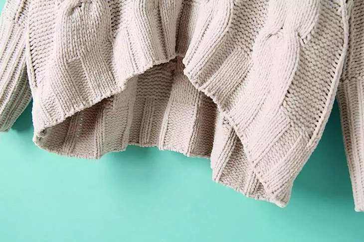 レディース　ニットセーター　長袖　タートルネック　大人カジュアル　フェミニン　かわいい　人気　普段着　部屋着　お出かけ　デート　オフホワイト　送料無料