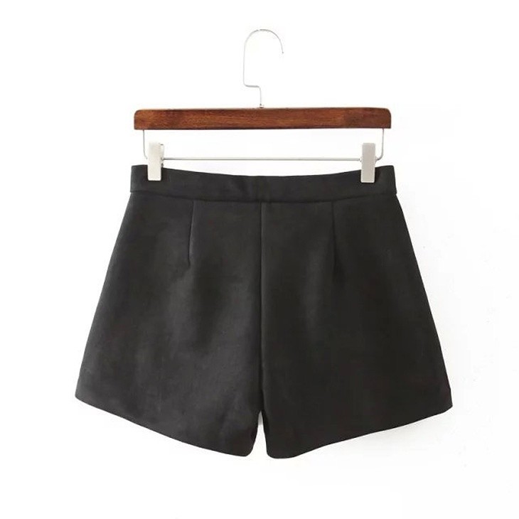 レディース　ショートパンツ　ベルベット　大人カジュアル　フェミニン　かわいい　人気　普段着　部屋着　お出かけ　デート　ワイルド　キャメル　ブラック　送料無料