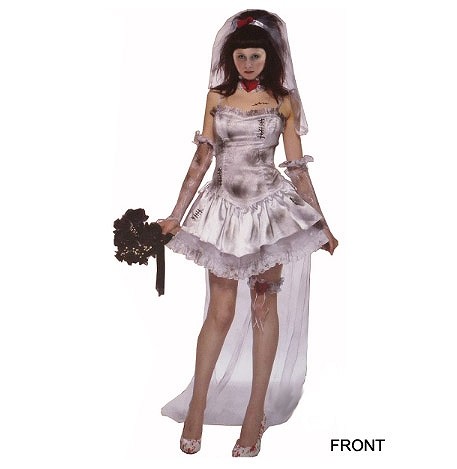 レディース　ハロウィン　コスチューム　悪魔　花嫁　魔女　魔法使い　ゾンビ　吸血鬼　ヴァンパイア　ゴシック　フリーサイズ　本格派　リアルデザイン　公演　演劇　お化け　ハロウィン　コスプレ　衣装　イベント　パーティ　仮装　ホワイト　送料無料