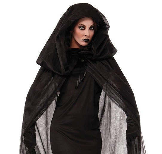 レディース　ハロウィン　コスチューム　悪魔　死神　花嫁　魔女　魔法使い　ゾンビ　吸血鬼　ヴァンパイア　フリーサイズ　本格派　リアルデザイン　公演　演劇　お化け　ハロウィン　コスプレ　衣装　イベント　パーティ　仮装　ブラック　送料無料