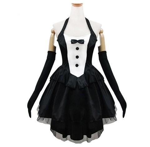 レディース　ハロウィン　コスチューム　バニーガール　黒うさぎ　ウサギ　黒バニー　魔女　うさ耳　メイド服　フリーサイズ　本格派　リアルデザイン　公演　演劇　お化け　ハロウィン　コスプレ　衣装　イベント　パーティ　仮装　ブラック　ホワイト　送料無料