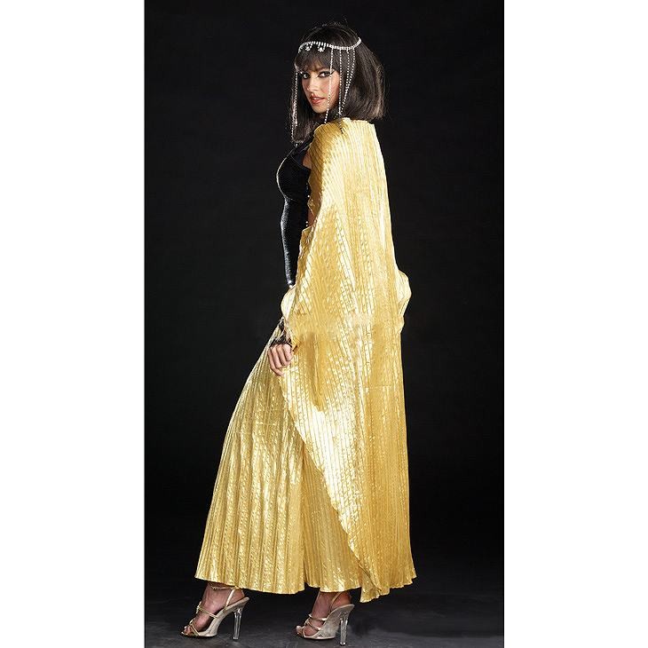 レディース　コスチューム　女王　クレオパトラ　ドレス　ハロウィン　コスプレ　セクシー　衣装　本格派　リアル　ステージ　演劇　公演　イベント　パーティ　仮装　ブラック　送料無料