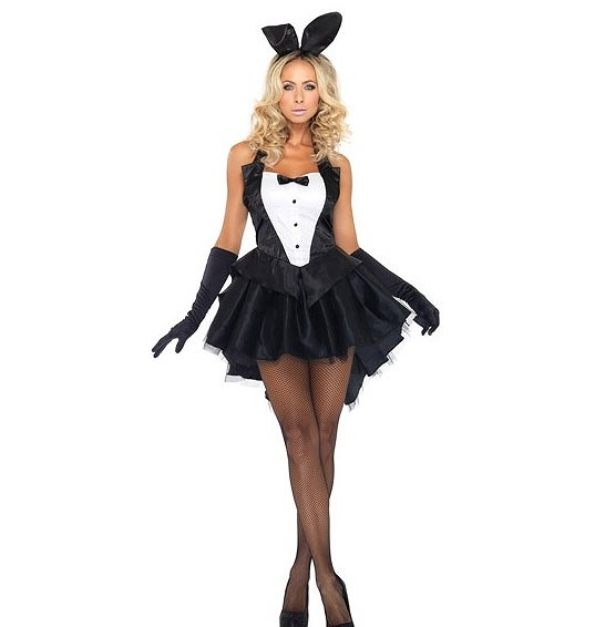 レディース　コスチューム　バニーガール　黒うさぎ　ウサギ　黒バニー　うさ耳　マジシャン　メイド服　カジノ　大きいサイズ　本格派　リアルデザイン　公演　演劇　お化け　ハロウィン　コスプレ　衣装　イベント　パーティ　仮装　ブラック　送料無料