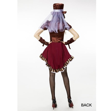 レディース　コスチューム　カウボーイ　カウガール　西部劇　映画　フリーサイズ　本格派　リアルデザイン　公演　演劇　お化け　ハロウィン　コスプレ　衣装　イベント　パーティ　仮装　レッド　送料無料