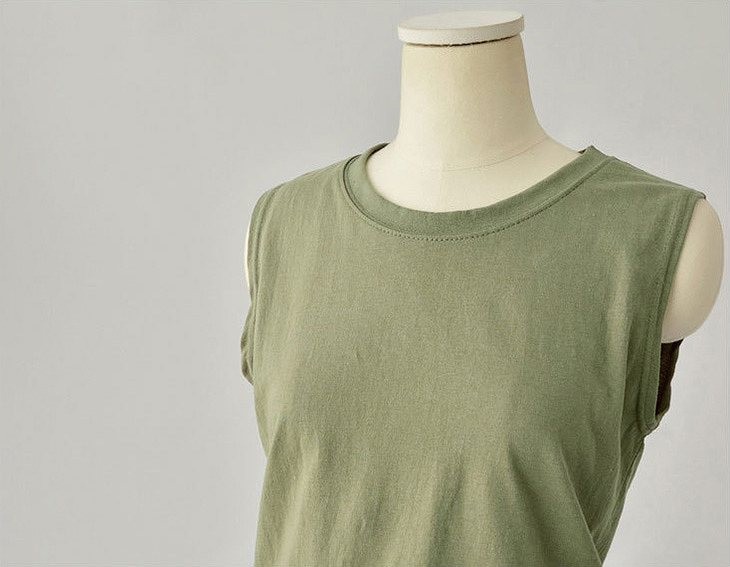 レディース　膝丈　ワンピース　無地　ノースリーブ　ラウンドネック　エレガント　リボン　フォーマル　お呼ばれ　結婚式　2次会　パーティ　謝恩会　入学式　卒業式　参観日　発表会　大きいサイズ　シンプル　デート　ブラック　グリーン　送料無料