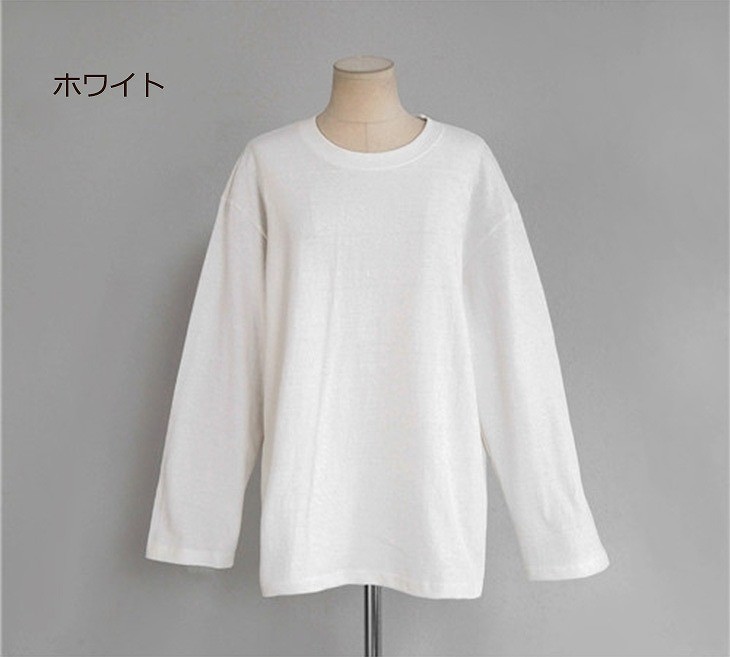 レディース　トップス　バックオープン　カットソー　Tシャツ　ラウンドネック　リボン　長袖　無地　シンプル　カジュアル　大人可愛い　フェミニン　大きいサイズ　オフィス　デート　お出かけ　デイリー　普段着　ホワイト　ネイビー　ブラック　オリーブ　送料無料